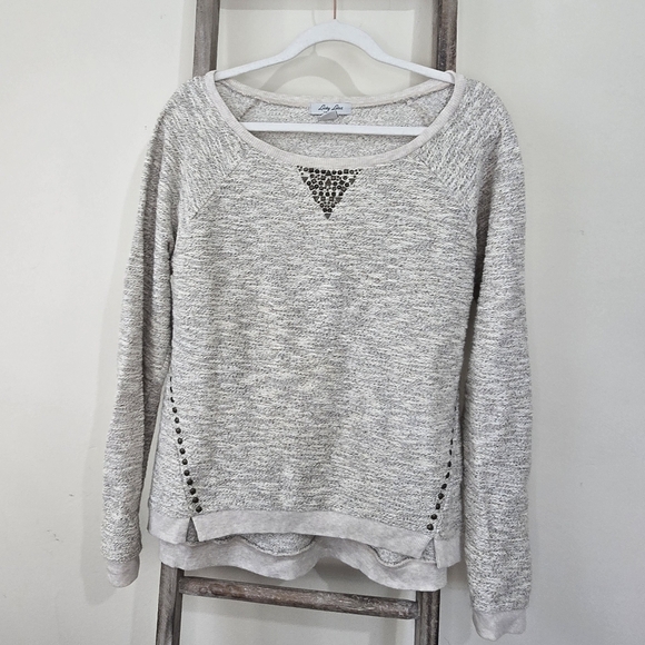 ⭐️40% Off⭐️ Lucky Lotus Pullover Crewneck Sweater - Picture 1 of 12